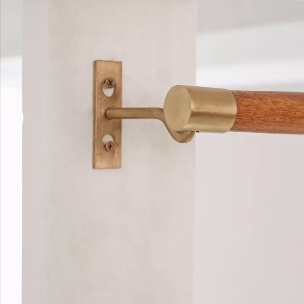 Urban Outfitters mid century curtain rod. 5 available still in boxes - Picture 3 of 3